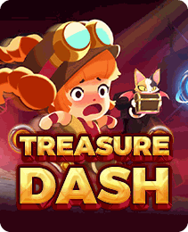 Treasure Dash game artwork — treasure hunt slots title in the IN7 game apk