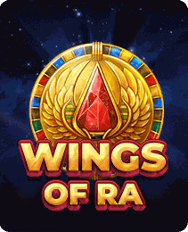 Wings of Ra game artwork — Egyptian sun slots title in the IN7 game apk