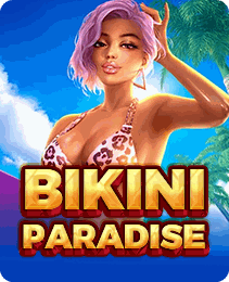 Bikini Paradise game artwork — tropical beach slots title in the IN7 game apk