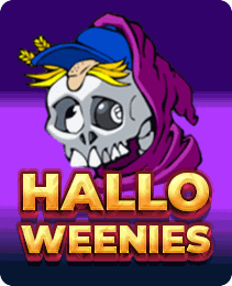 Halloweenies game artwork — Halloween night slots title in the IN7 game apk