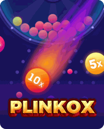 Plinko X game artwork — ball drop crash title in the IN7 game apk