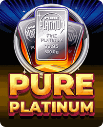 Pure Platinum game artwork — luxury lifestyle slots title in the IN7 game apk