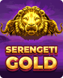 Serengeti Gold game artwork — savannah plains slots title in the IN7 game apk